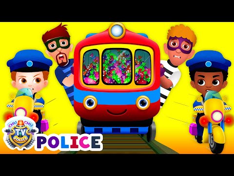 The Train Escape - Narrative Story - ChuChu TV Police Fun Cartoons for Kids