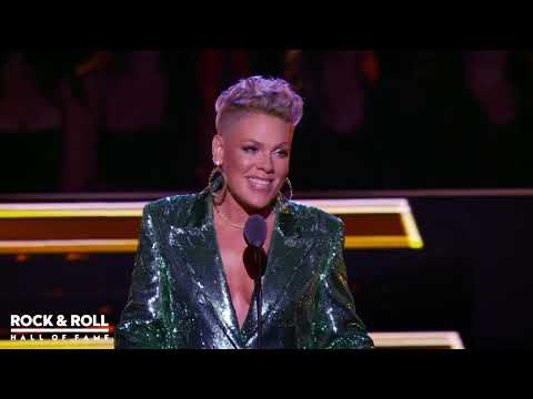 P!nk Inducts Dolly Parton into the Rock &amp; Roll Hall of Fame | 2022 Induction