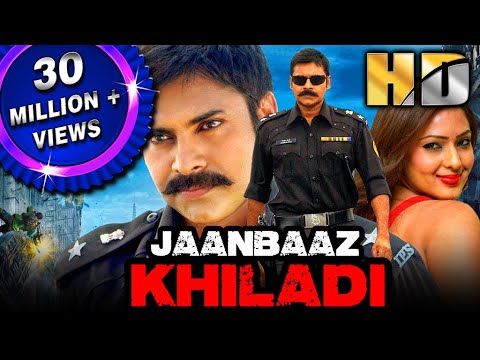 Jaanbaaz Khiladi (HD) (Komaram Puli) - Pawan Kalyan's Blockbuster Action Hindi Movie |Nikeesha Patel