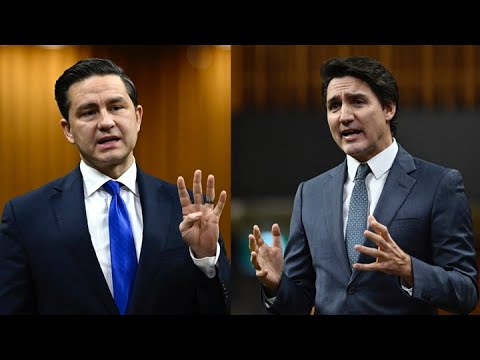 CAUGHT ON CAMERA: Poilievre and Trudeau brawl in House