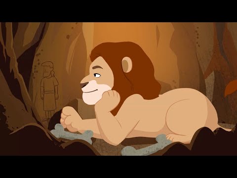 Daniel in the Lions' Den (Animated, with Lyrics) - Bible Songs for Children