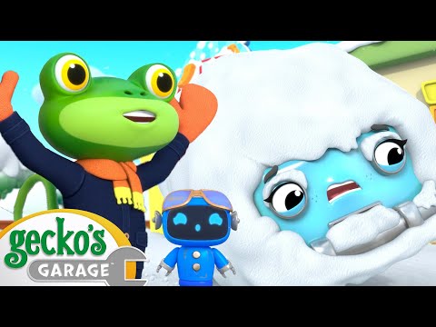 Tilly Turns Into a Snowball | Gecko's Garage | Trucks For Children | Cartoons For Kids