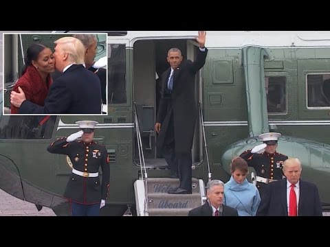 A Look At President Obama's Last Day As Commander-In-Chief