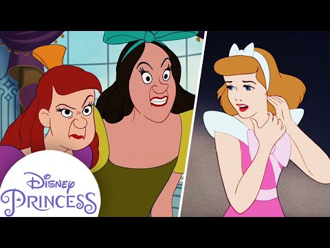 Cinderella's Evil Stepsisters | Kids Cartoons | Disney Princess