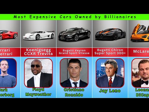 Comparison: Most expensive cars collection of Billionaires