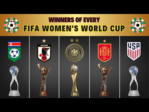 Winners of Every FIFA Women&rsquo;s World Cup 🏆