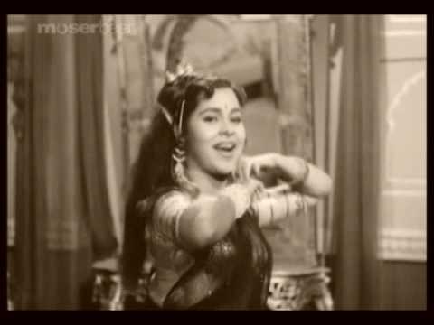 fim kohinoor.1960.lovely dialogue, dilip kumar &amp; kum kum.singer asha bhonsle: jadugar qatil