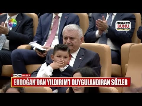 Erdoğan'dan Yıldırım'ı duygulandıran s&ouml;zler