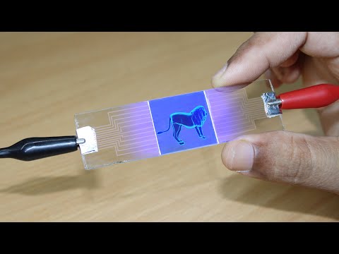 how to make liquid crystal display at your home