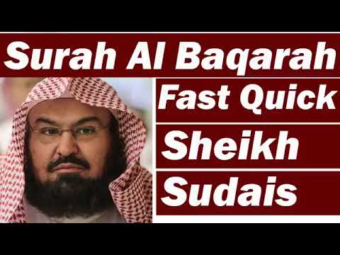 Surah Al-Baqarah Full by Sheikh Sudais Saab | Imam -e-Haram | Listen Everyday | Surah#02