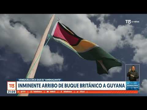 Inminente arribo de buque brit&aacute;nico a Guyana