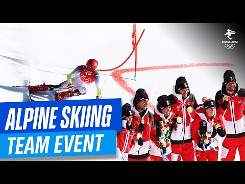 Alpine Skiing - Team Event | Full Replay |  