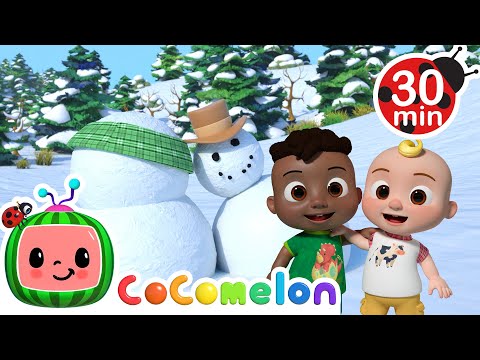 Build a Snow Friend⛄ | Cocomelon - Cody Time | Kids Cartoons &amp; Nursery Rhymes | Moonbug Kids