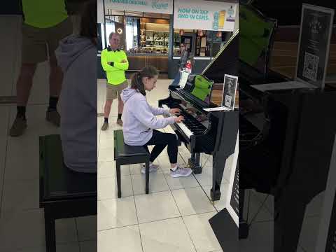 Turkish march Mozart Adelaide airport. ✈️ 🎹