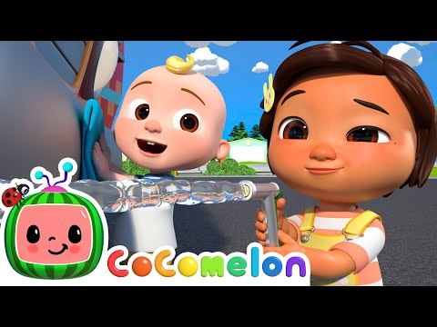 Fire Truck Wash Song | CoComelon Nursery Rhymes &amp;amp; Kids Songs