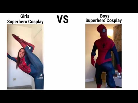 girls cosplay vs boys cosplay