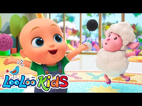 🐑Baa, Baa, Black Sheep🐑 + Number Song - Sing-Along Kids Songs by LooLoo Kids