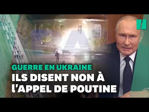 En Russie, la mobilisation voulue par Vladimir Poutine ne se passe pas comme pr&eacute;vu