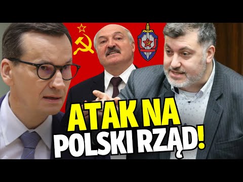 &quot;Morawiecki ATAKUJE POLSKĘ!&quot; Artur Dziambor OSTRO o PiS: &quot;Por&oacute;wnują nas do Białorusi&quot;