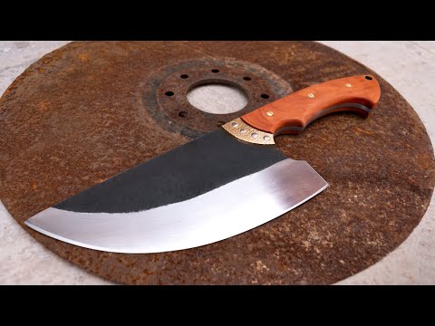 Making a Big Knife from a Seeder Disc