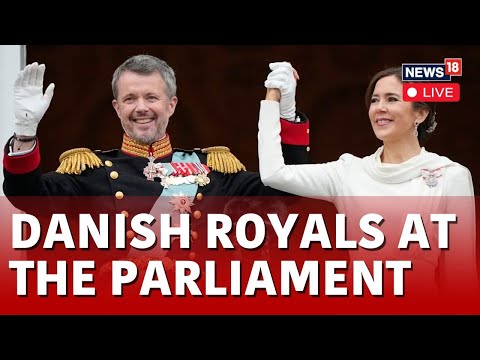 King Frederik X Visits Danish Parliament On His First Formal Work Day As Denmark's New Monarch