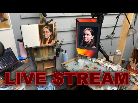 Live Portrait Painting Tutorial!