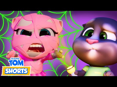 Talking Tom - Spooky Story Competition 😲 😈 Cartoon for kids Kedoo Toons TV