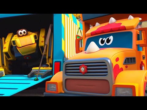 Turbozaurs - The Nettle Plant Cure ⚡️ Episode 10 Compilation ⭐️ Cartoon For Kids Super Toons TV