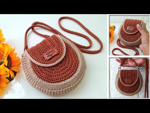 LEARN HOW TO MAKE CUTE CROCHET BAGS FOR BEGINNERS: EASY, BEAUTIFUL &amp; SIMPLE!