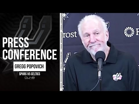 Gregg Popovich Reacts to Derrick White All Star Case