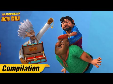 New Compilation | 25 | Hindi Cartoon | Motu Patlu | S13 | 