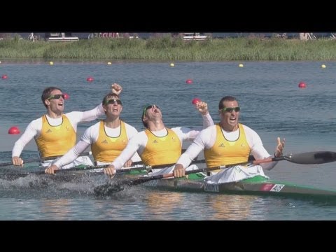 Australia Gold - Men's Kayak Four 1000m | London 2012 Olympics