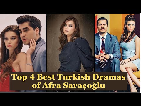 Top 4 Best Turkish Series Of Afra Sara&ccedil;oğlu || New Face Of Turkish Dramas