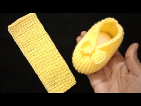 Easy Knitting Baby Shoes , Socks , Booties , Slipper