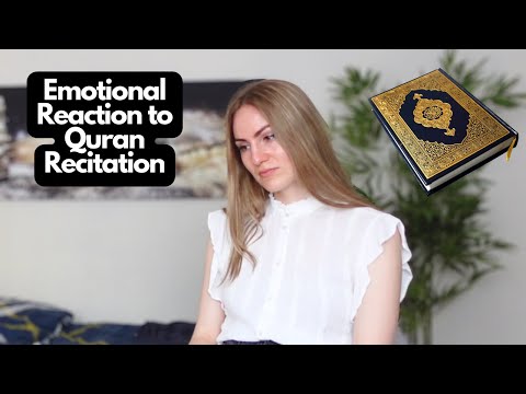 Non-Muslim gets EMOTIONAL listening to the QURAN