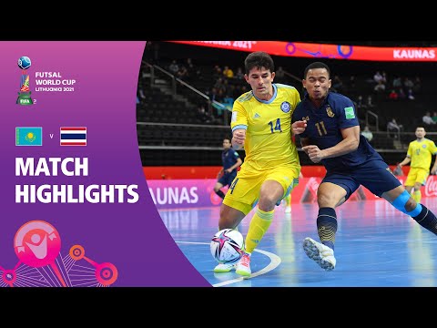 Kazakhstan v Thailand | FIFA Futsal World Cup 2021 | Match Highlights