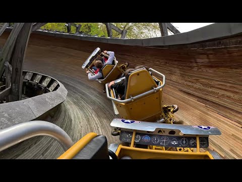 FLYING TURNS - Knoebels - POV