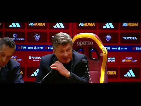 Mister Mazzarri conferenza stampa | Roma - Napoli (2-0)