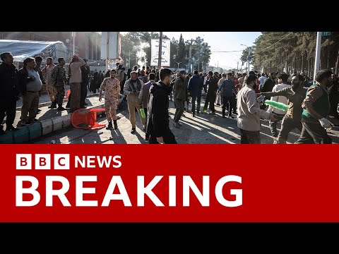 Iran: At least 100 dead in bomb blasts near general Qasem Soleimani's tomb | BBC News