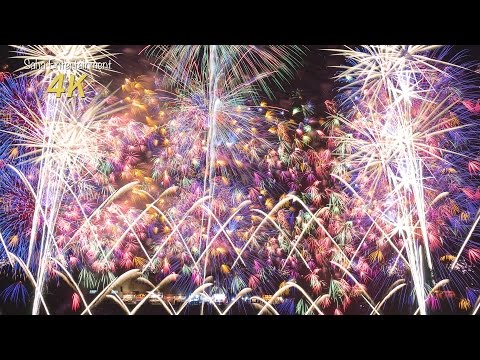 [4K60P DCI ULTRAHD]美しい日本の花火大会 Japan fireworks is amazing beautiful