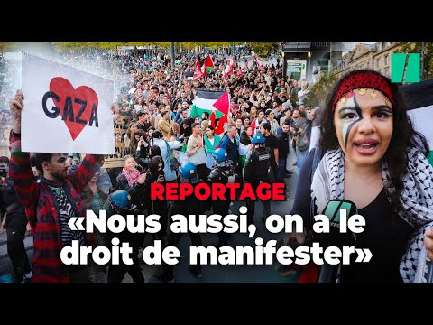 &Agrave; Paris, ces manifestants pro-Palestine ont brav&eacute; l&rsquo;interdiction de manifester de Darmanin