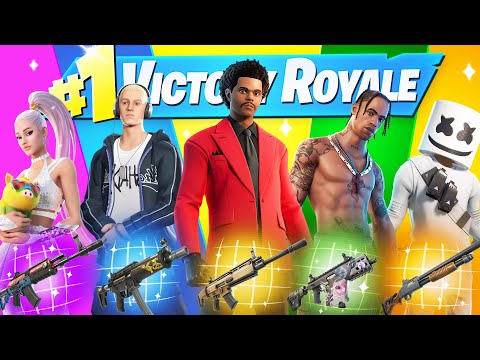 Die *ZUF&Auml;LLIGE* MUSIK ICON BOSS SKIN Challenge in Fortnite 5 Deutsch!