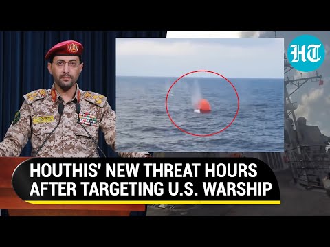 Houthi Leader Says 'New Battle With USA' Has Begun, Hours After Drone Attack Bid On American Warship