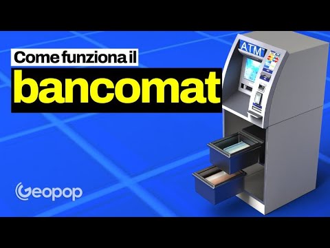 Come funziona il bancomat? Ecco cosa succede quando inseriamo la carta nell'ATM