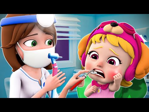 Oh no! Dentist Are Not Scary 🦷😁 Healthy Habits for Kids 🦷 Funny Stories For Kids | Little PIB