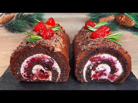 The perfect chocolate cake for Christmas! 🎄❄️. A cake everyone will love!