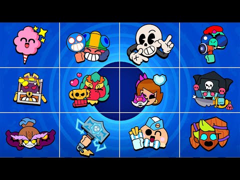 New Pins &amp; Animated Pins in Brawl Stars