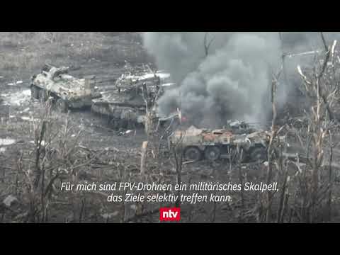 Russland verheizt Panzer um Panzer: Ukrainer filmen Friedhof Awdijiwka-Front | ntv