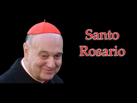 Mons. Angelo Comastri &ndash; Santo Rosario completo