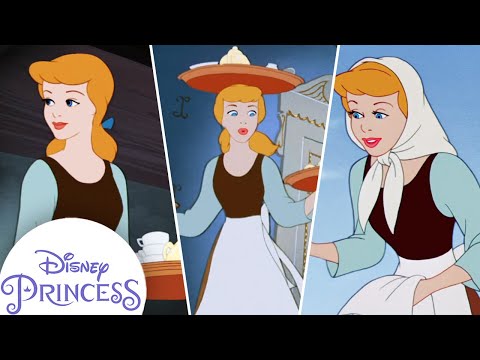 Cinderella's Morning Routine | Kids Cartoon | Disney Princess